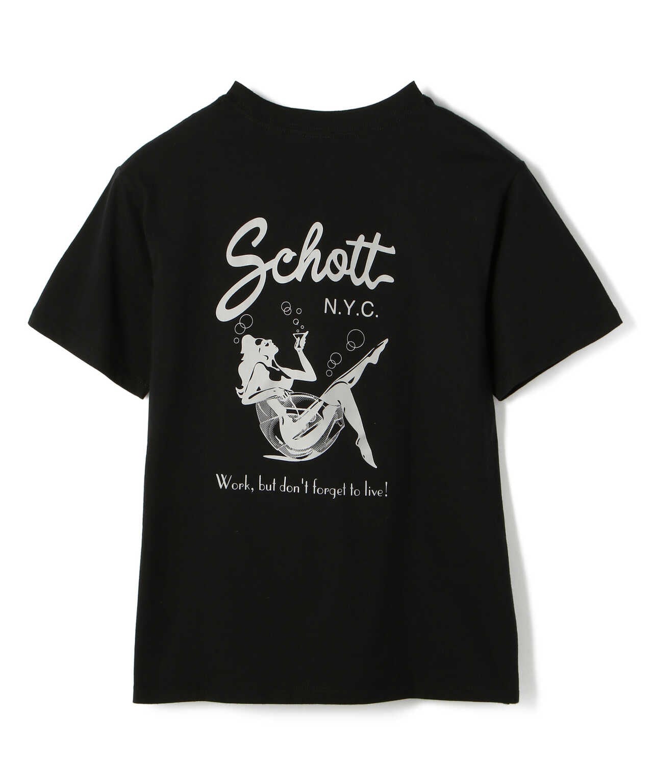 WOMEN'S 】 PINUP GIRL T-SHIRT/ウィメンズ ピンナップガール Tシャツ | Schott ( ショット ) | US  ONLINE STORE（US オンラインストア）