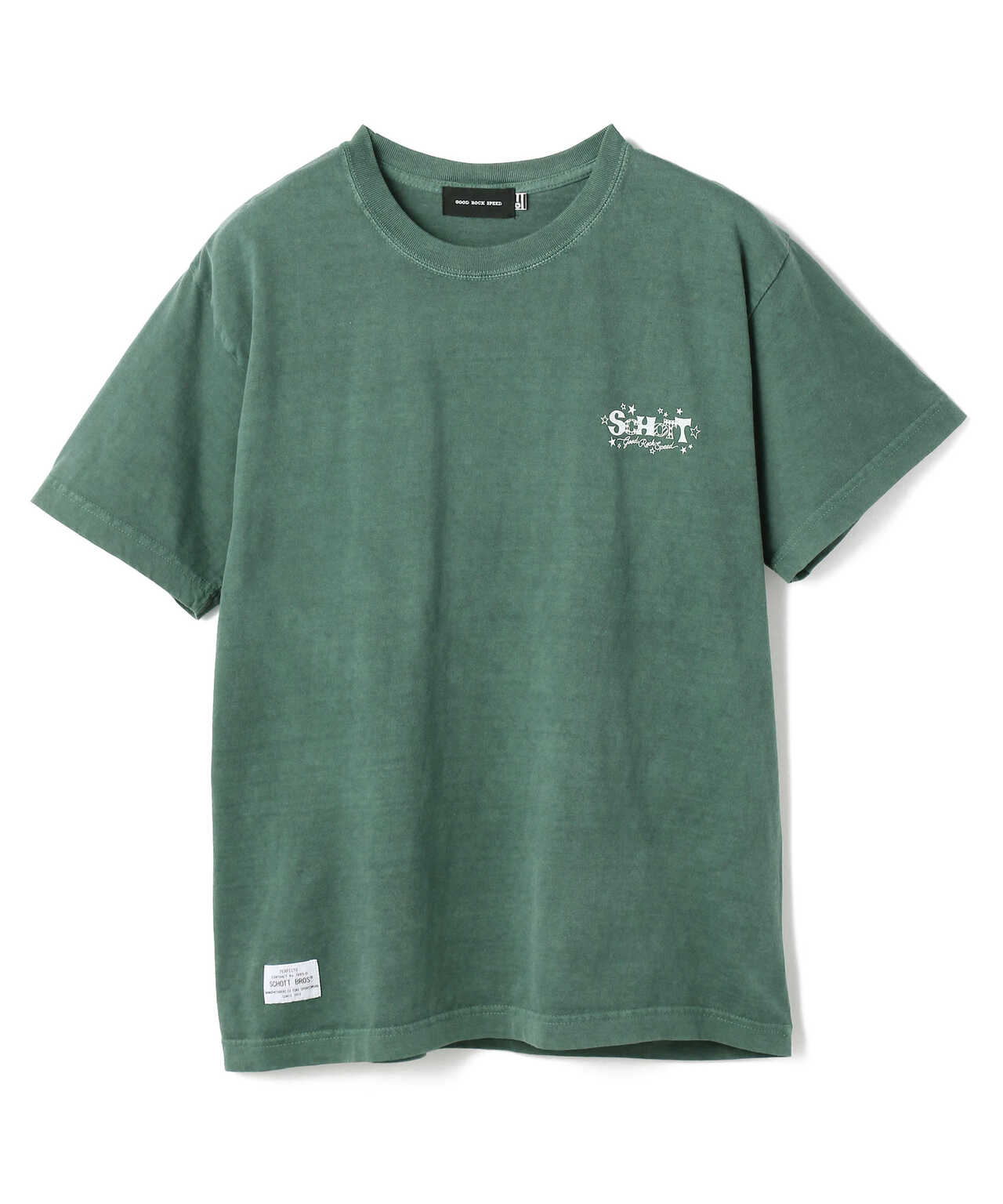 メキシコ製 L】ステューシー グッドフード プリント Tシャツ 緑. - T