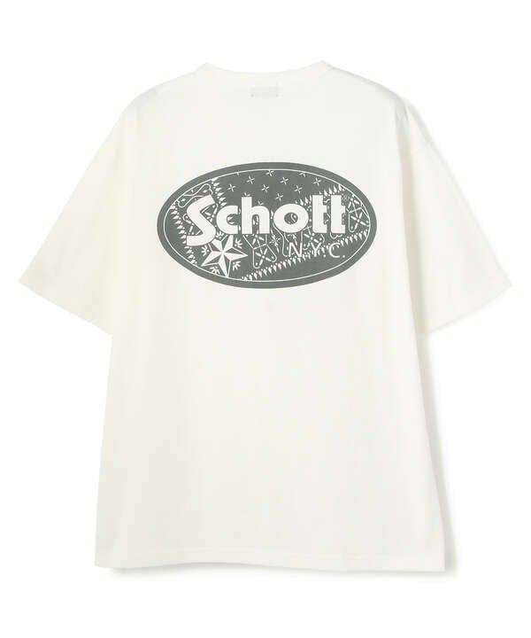 【WEB&DEPOT】OVAL BANDANA LOGO T-SHIRT/オーバル バンダナ ロゴTシャツ