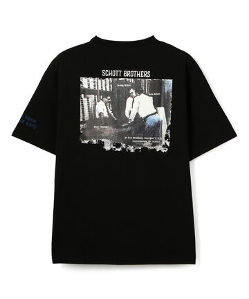【WEB&DEPOT LIMITED】PAINTING T-SHIRT Schott Brothers/