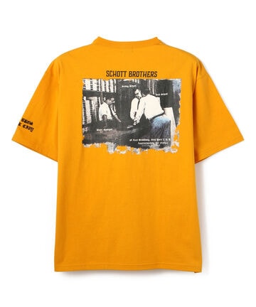 【WEB&DEPOT LIMITED】PAINTING T-SHIRT Schott Brothers/