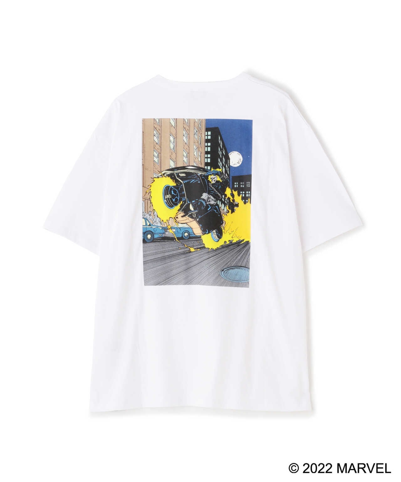 supreme × marvel ゴーストライダーTシャツ