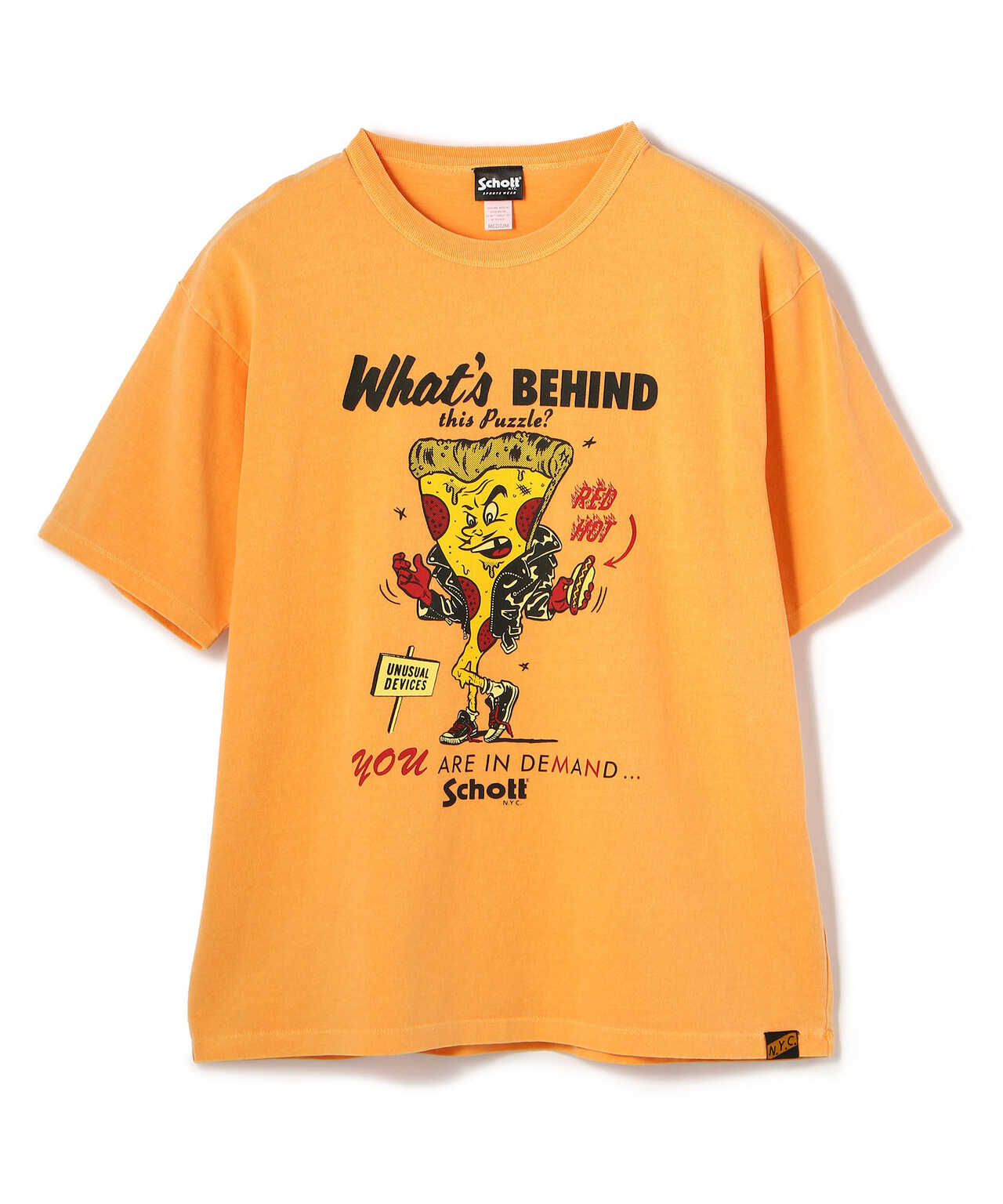 PIZZA BOY T-SHIRT/ピザボーイ Tシャツ | Schott ( ショット ) | US