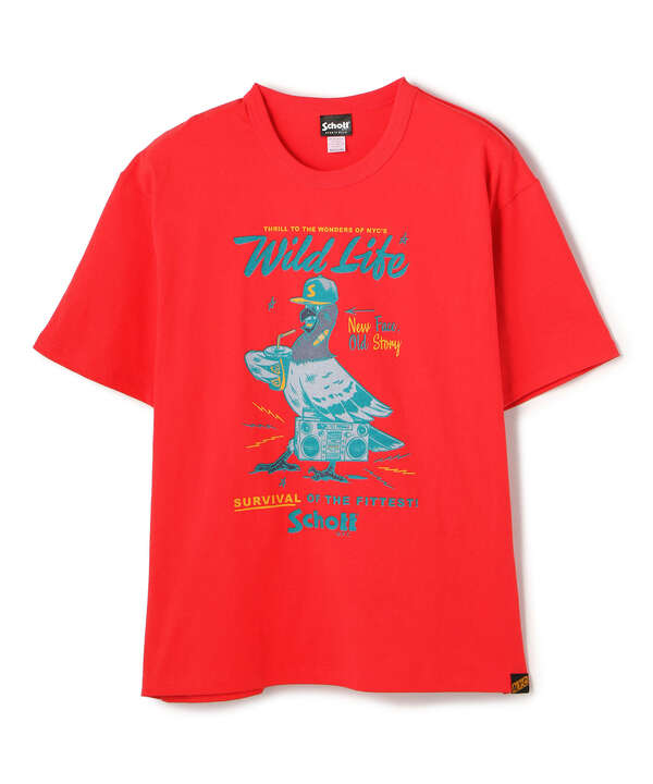 PIGEON BASEBALL T-SHIRT/ピジョン ベースボール Tシャツ