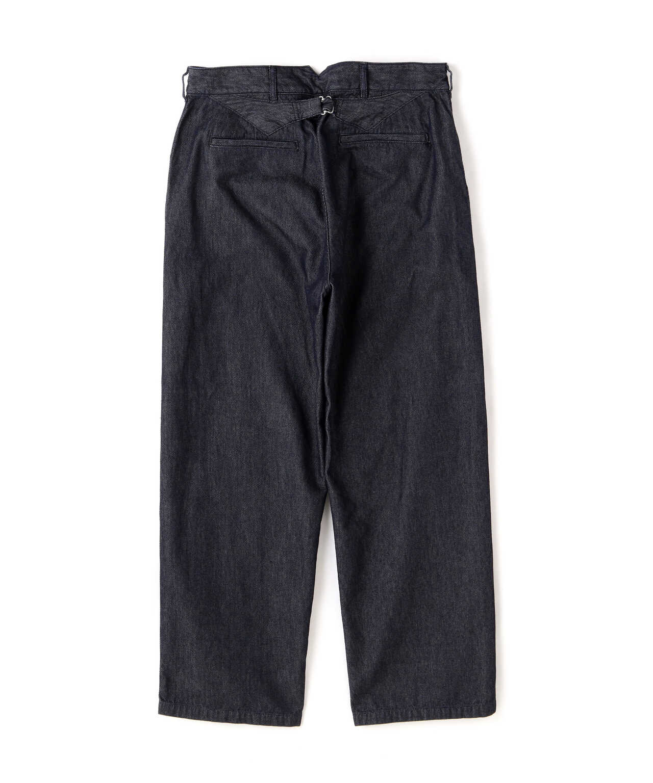 INDIGO BIRDS EYE TROUSERS/インディゴ バードアイ トラウザーズ