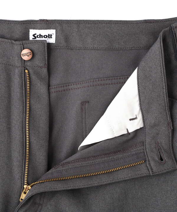 Schott/ショット/×Wrangler/ラングラー/WRANCHER WIDE DRESS PANTS/ランチャー ワイド ドレスパンツ