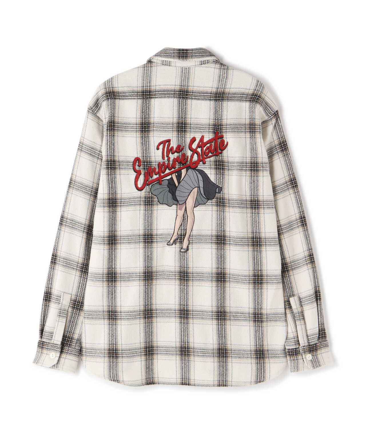 HEAVY NEL CHECK SHIRT THE EMPIRE STATE/ヘビーネルチェックシャツ