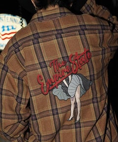 HEAVY NEL CHECK SHIRT THE EMPIRE STATE/ヘビーネル