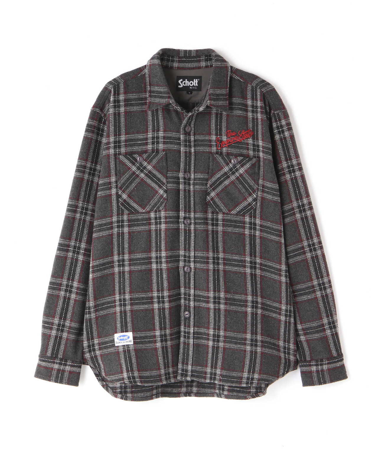 HEAVY NEL CHECK SHIRT THE EMPIRE STATE/ヘビーネルチェックシャツ