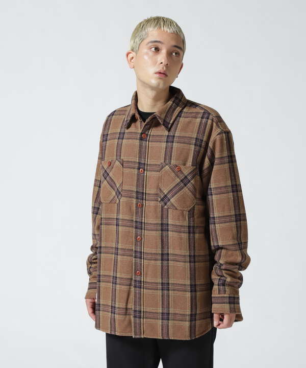 【WEB LIMITED】HEAVY NEL CHECK SHIRT/ヘビーネルチェックシャツ