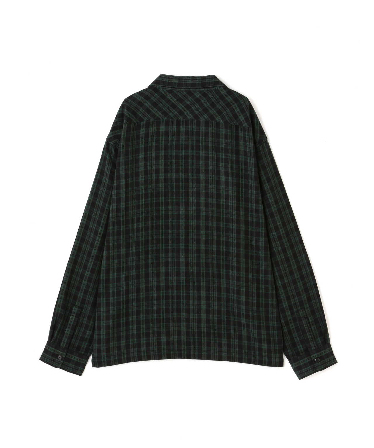 PLAID L/S WORK SHIRT/プレイド ロングスリーブ ワークシャツ