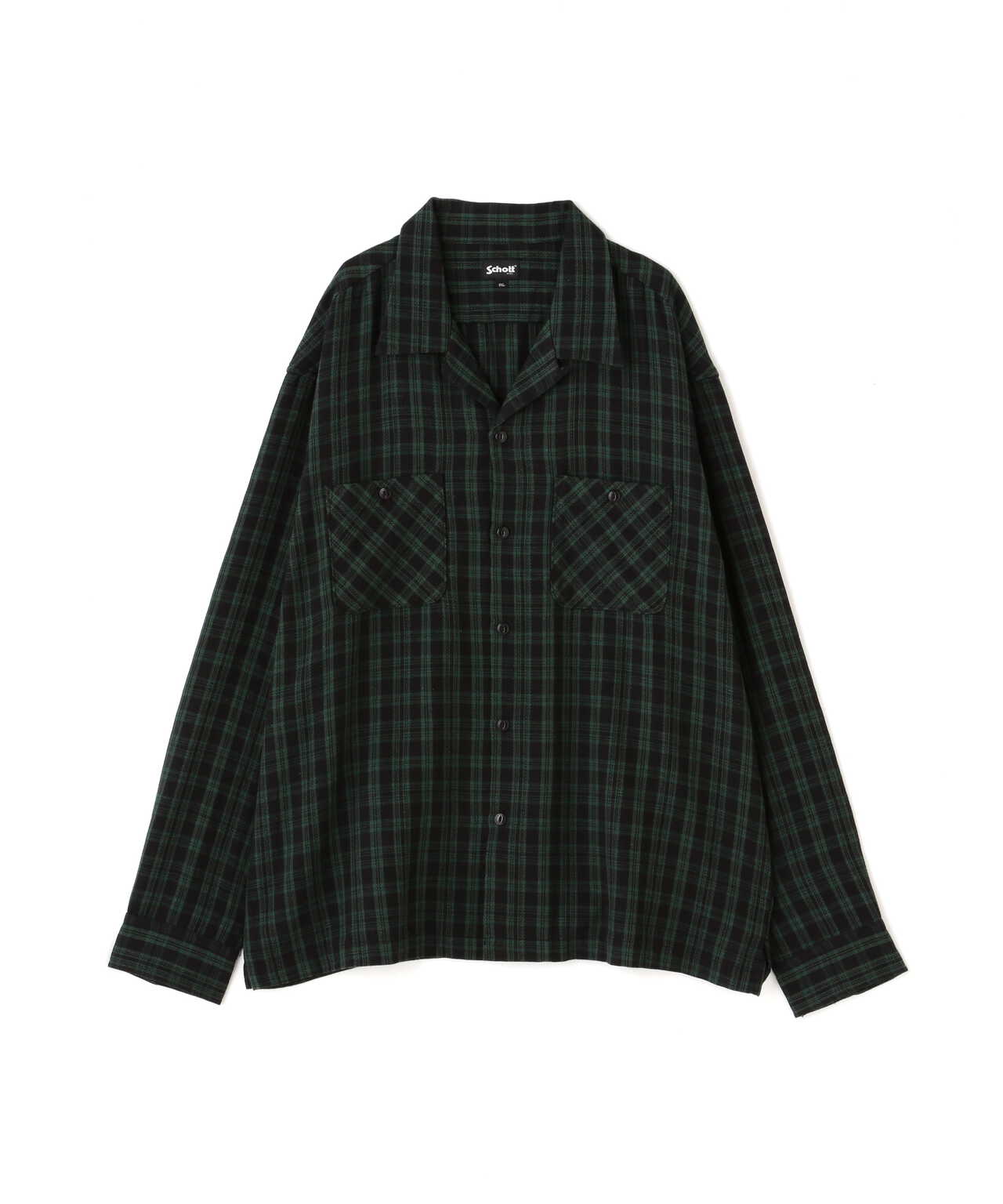 PLAID L/S WORK SHIRT/プレイド ロングスリーブ ワークシャツ