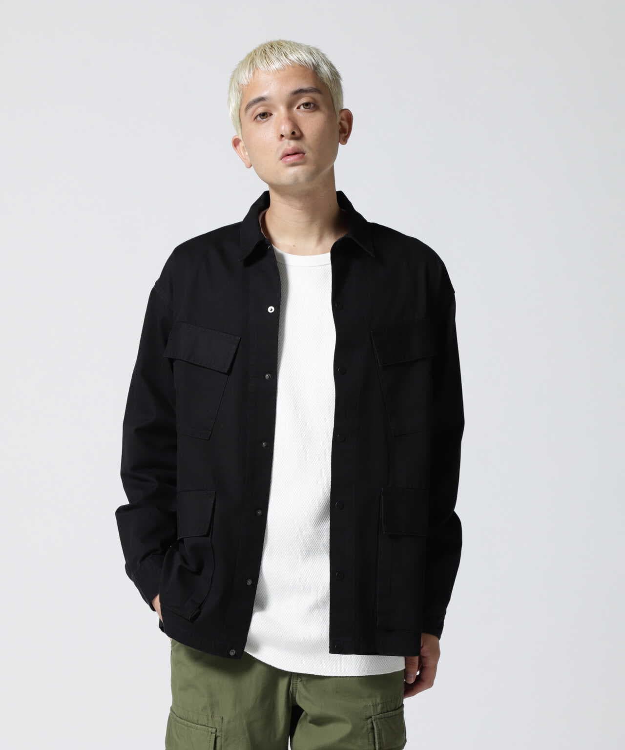 HERRINBONE FATIGUE SHIRT/ヘリンボーン ファティーグシャツ | Schott