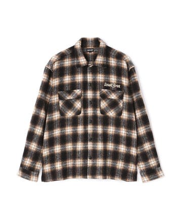 PLAID SHIRT SHCOTT BROS. EMB/プレイドシャツ ショットブロス