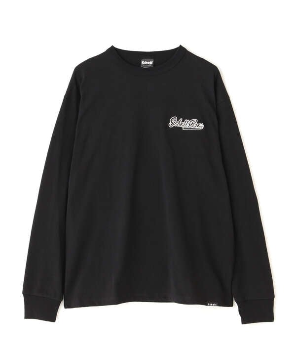 MOTORCYCLE GRAPHIC EMB L/S TEE/モーターサイクル グラフィック ロングスリーブTシャツ