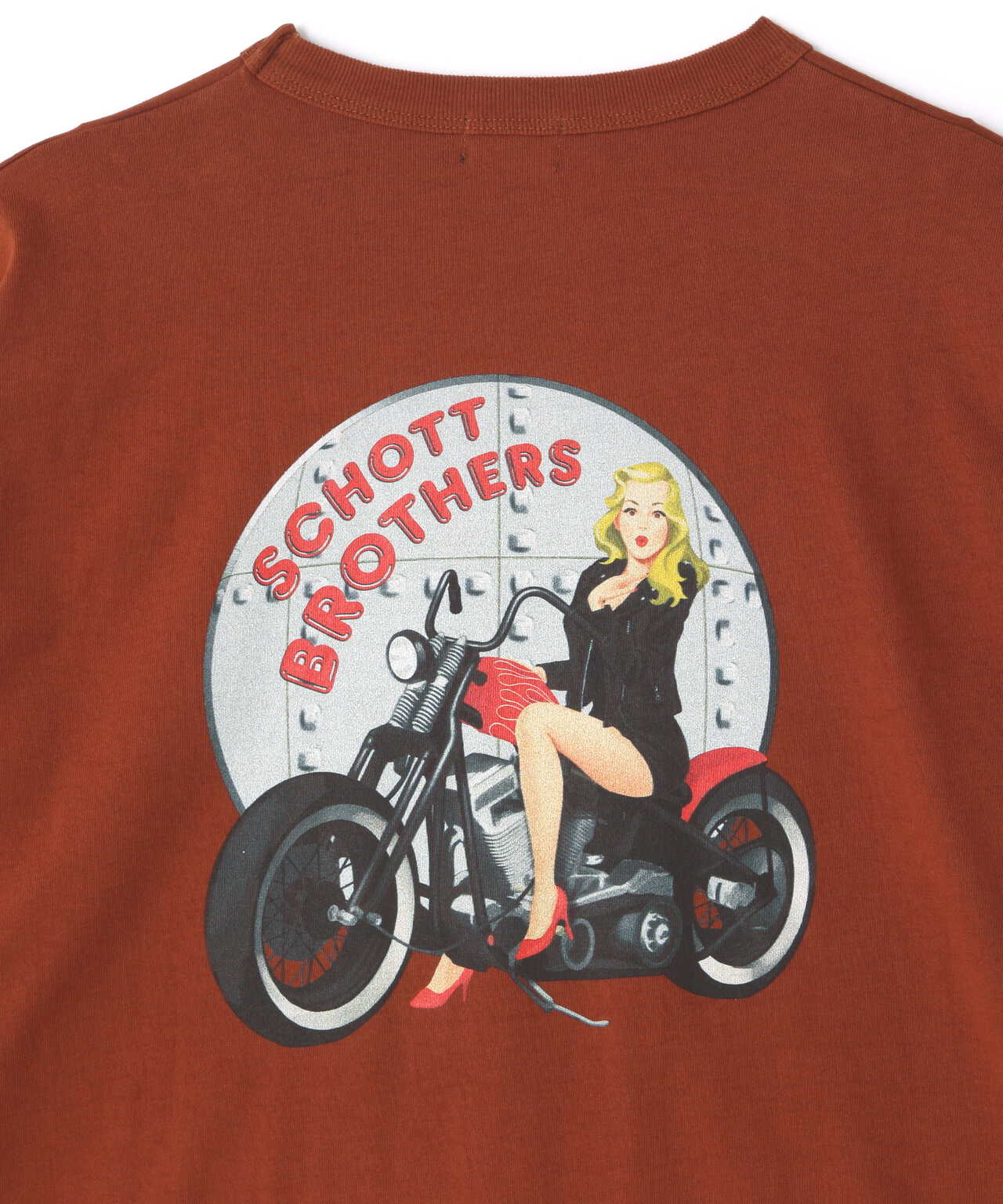 WEB LIMITED》LS T-SHIRT MOTORCYCLE PINUP/モーターサイクル