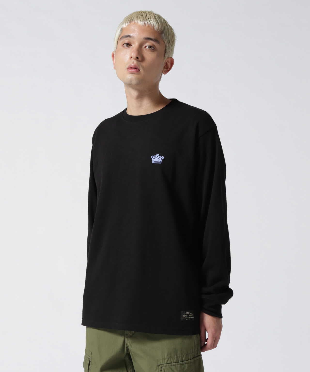 LONG SLEEVE T-SHIRT "NEON SIGN SCHOTT" /ロングスリーブシャツ　ネオンサインショット