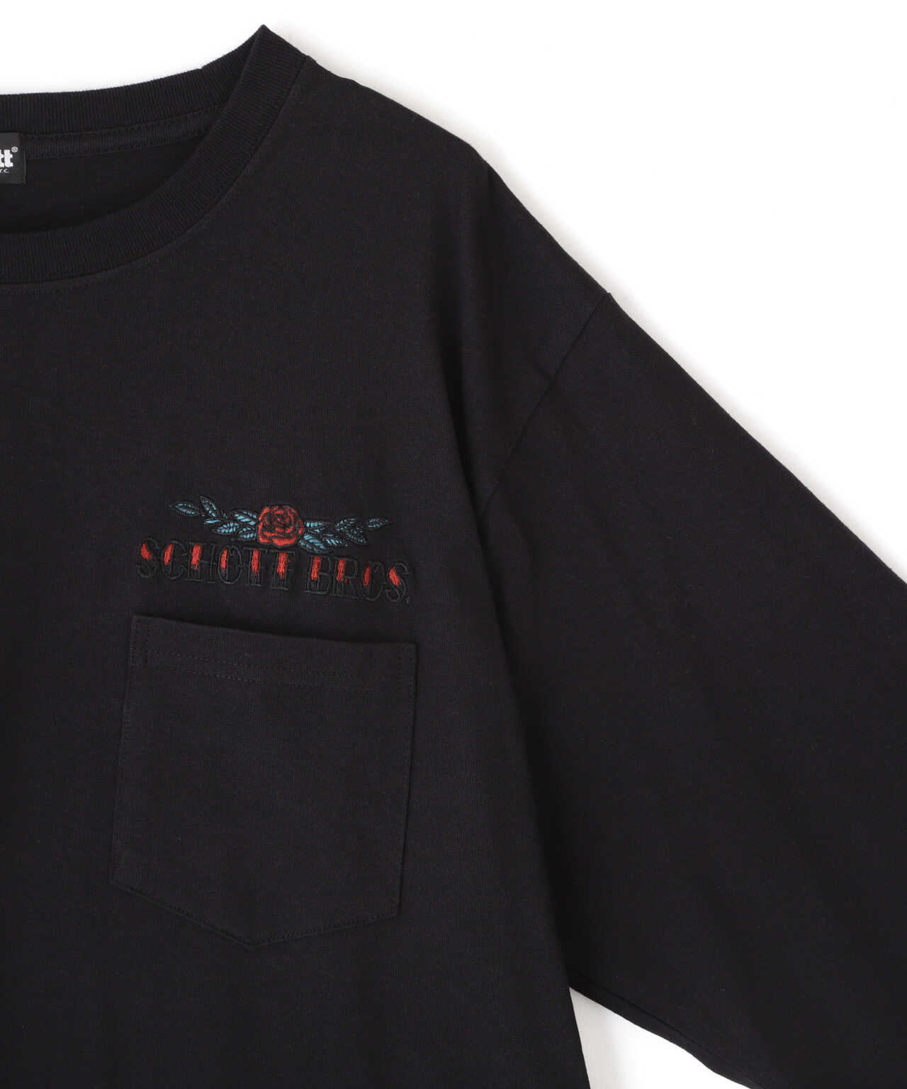 EMBROIDERED LONG SLEEVE T-SHIRT/エンブロイダード ロングスリーブT
