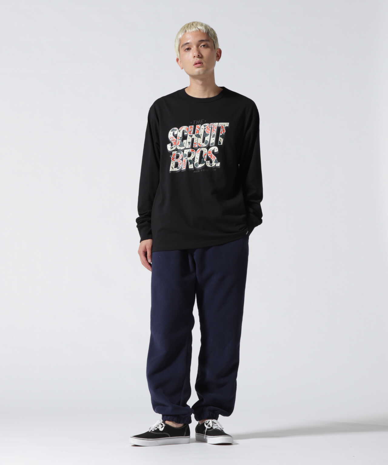 schott スリープシャツ　ドローストロングパンツ　セットアップ schott スリープシャツドローストロングパンツセットアップ