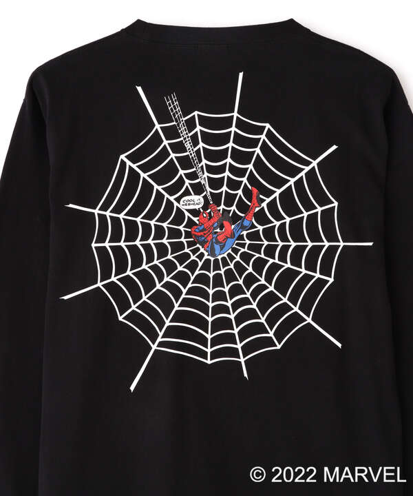 "SPIDERMAN HAMMOCK" L/S T-SHIRT/スパイダーマン　ハンモックロングスリーブTシャツ