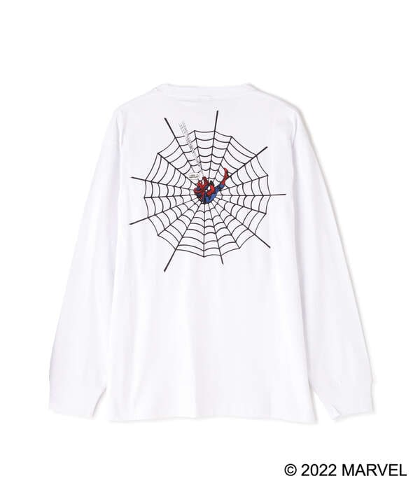 "SPIDERMAN HAMMOCK" L/S T-SHIRT/スパイダーマン　ハンモックロングスリーブTシャツ