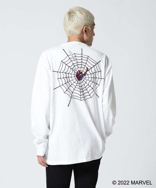 "SPIDERMAN HAMMOCK" L/S T-SHIRT/スパイダーマン　ハンモックロングスリーブTシャツ