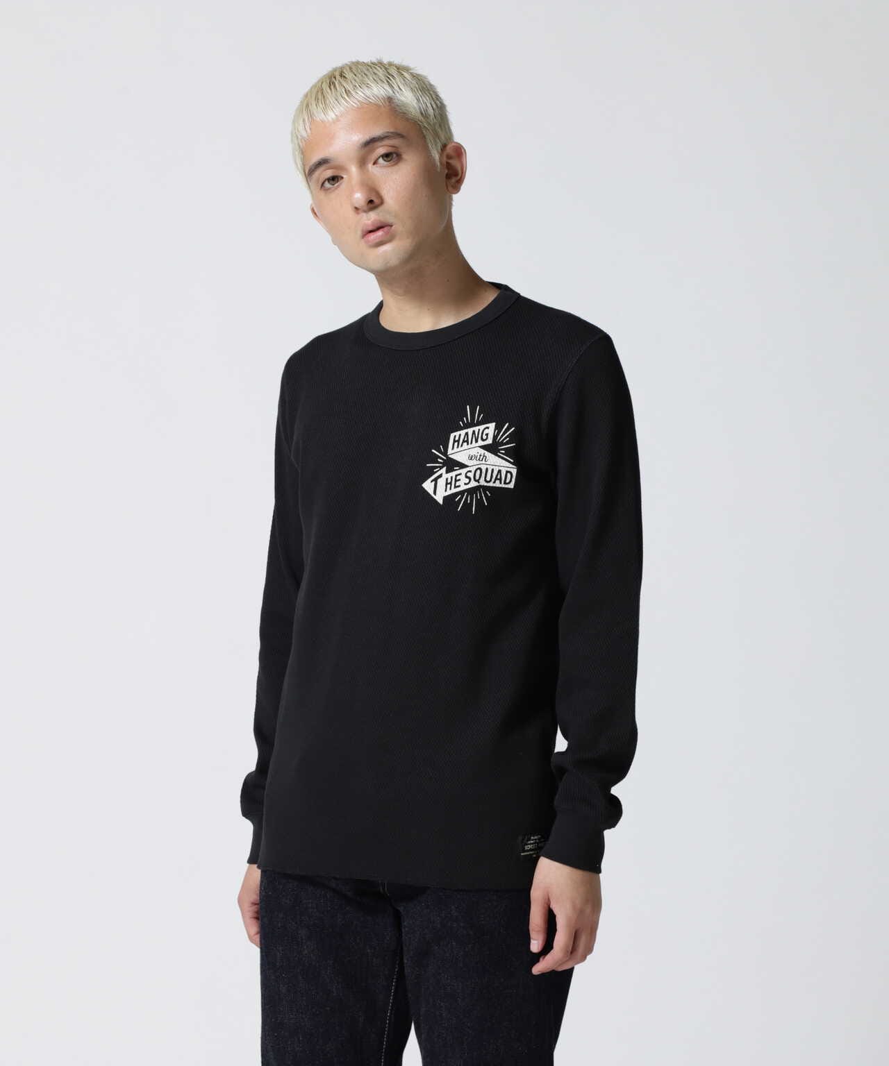 CLASSIC HONEYCOMB LONG SLEEVE T-SHIRT/クラシックハニカム ロングスリーブTシャツ