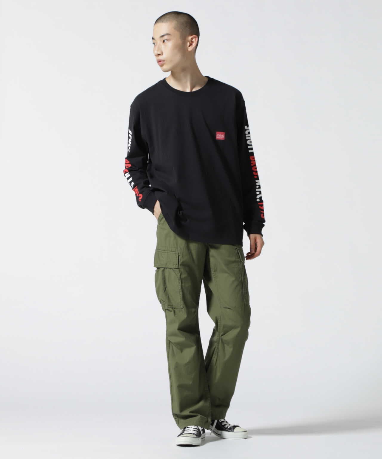 xManhattan Portage/マンハッタンポーテージ/SKYLINE LONGSLEEVE T-SHIRT/スカイライン ロンT