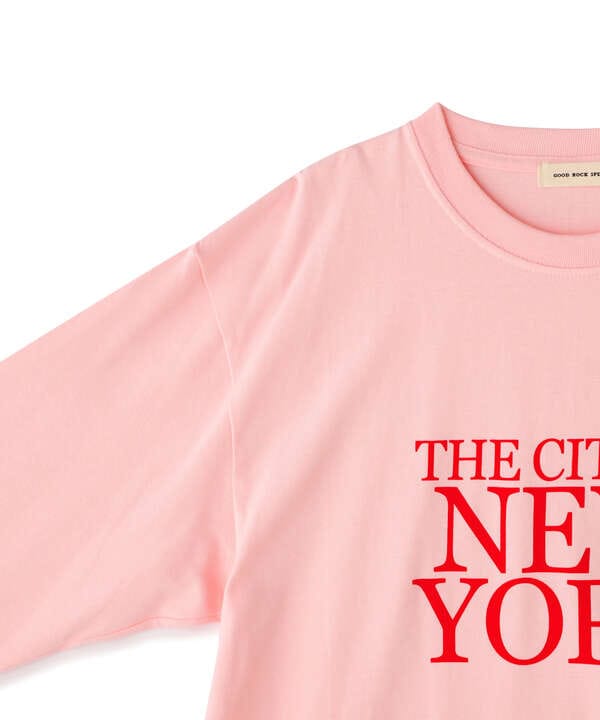 【Women's】THE CITY OF NY LS T-SHIRT/シティーオブNY ロングスリーブTシャツ