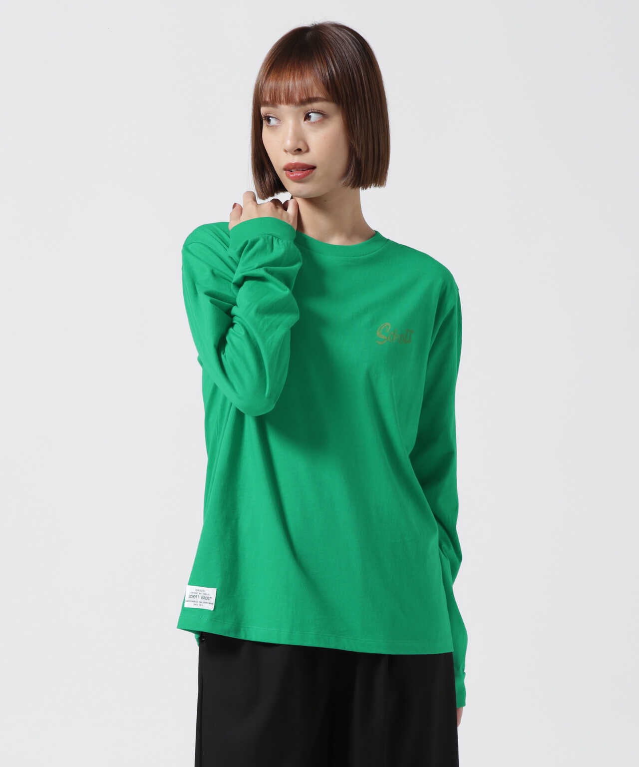 Women's】EAGLE U.S.A FRAG L/S T-SHIRT/イーグル U.S.Aフラッグ