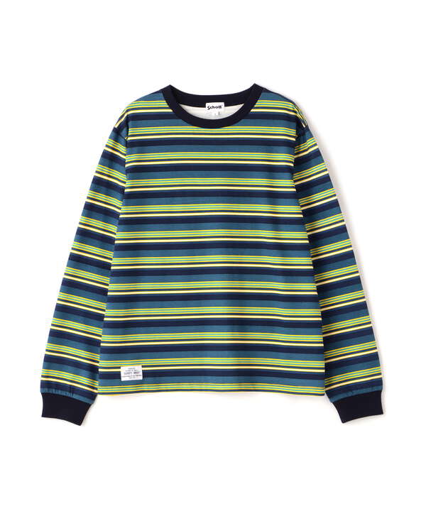 【Women's】BORDER L/S T-SHIRT/ボーダーロングスリーブ Tシャツ