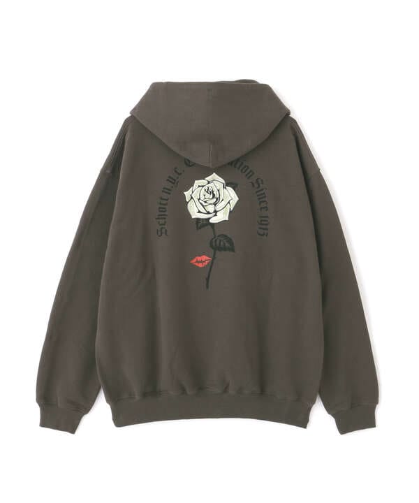 WEB LIMITED】HOODED SWEAT DOLLER ROSE/ダラーローズパーカー