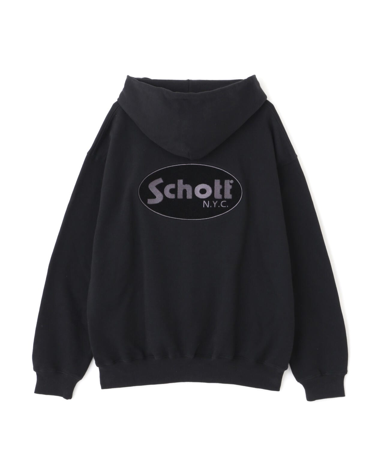 WEB LIMITED】HOODED SWEAT OVAL CHENILLE LOGO/オーバルロゴ