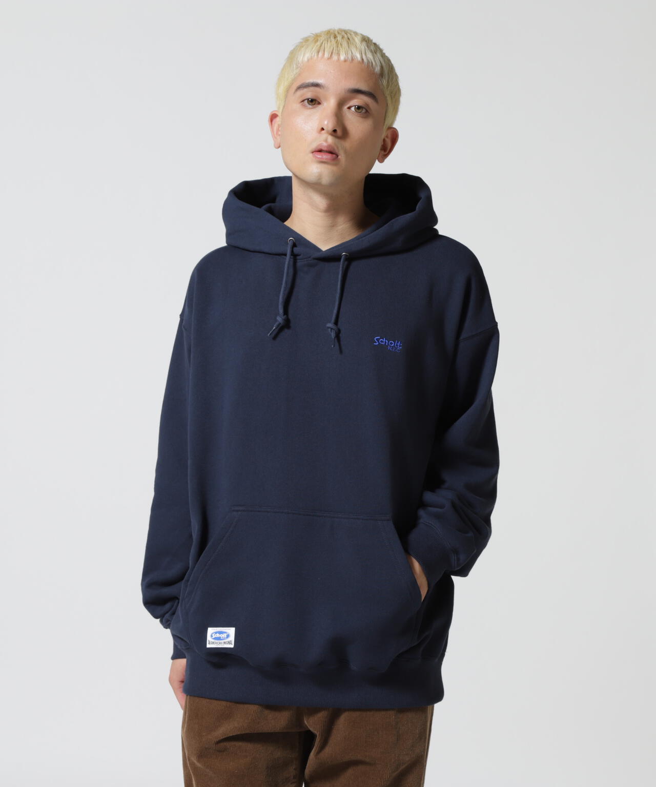 WEB LIMITED】HOODED SWEAT OVAL CHENILLE LOGO/オーバルロゴ パーカー