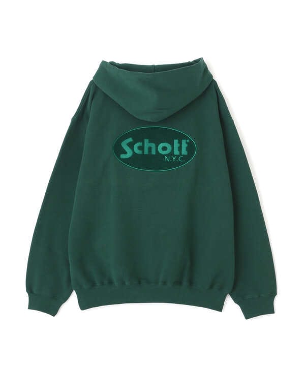 【WEB LIMITED】HOODED SWEAT OVAL CHENILLE LOGO/オーバルロゴ パーカー