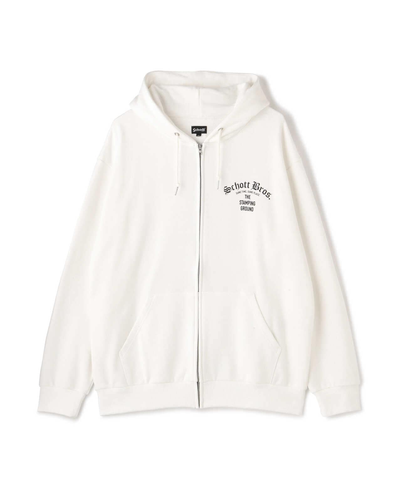 SINGLE ROSE ZIP HOODIE/ローズ　ジップパーカー