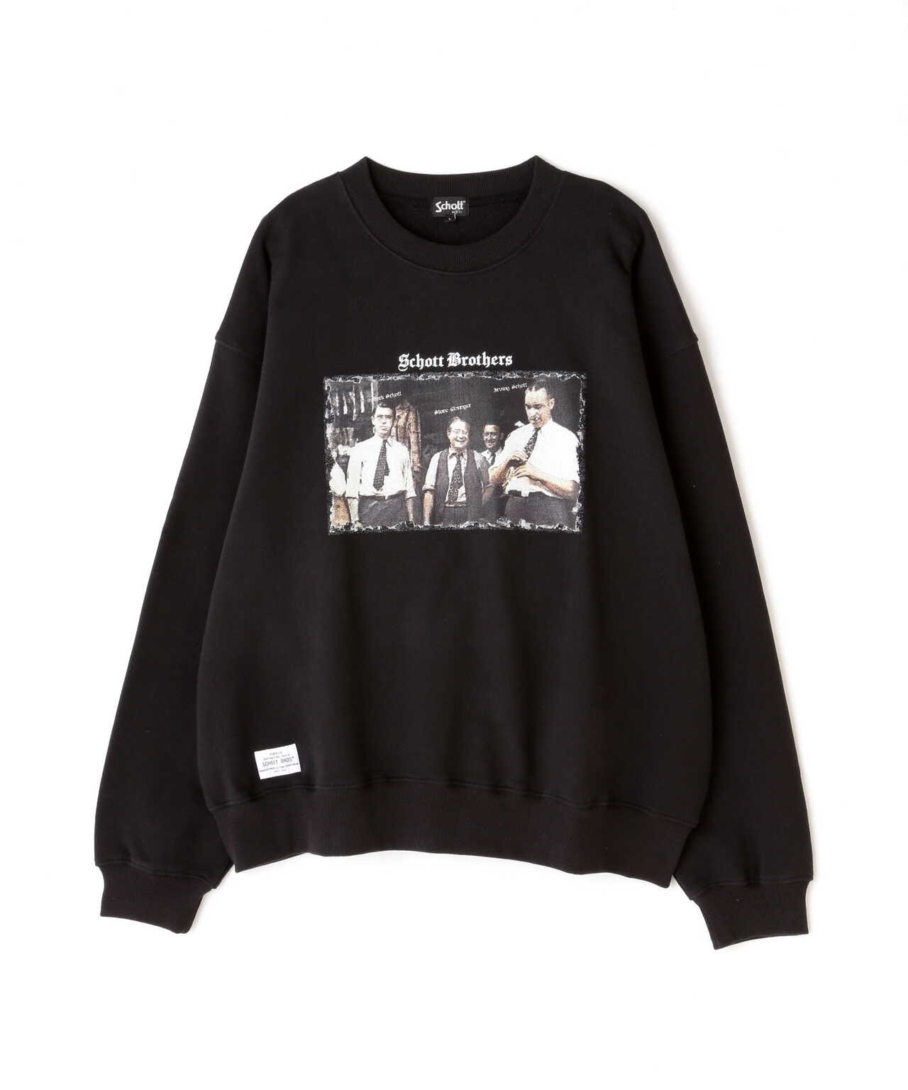 WEB LIMITED】CREW SWEAT PHOTO/クルースウェット フォト | Schott