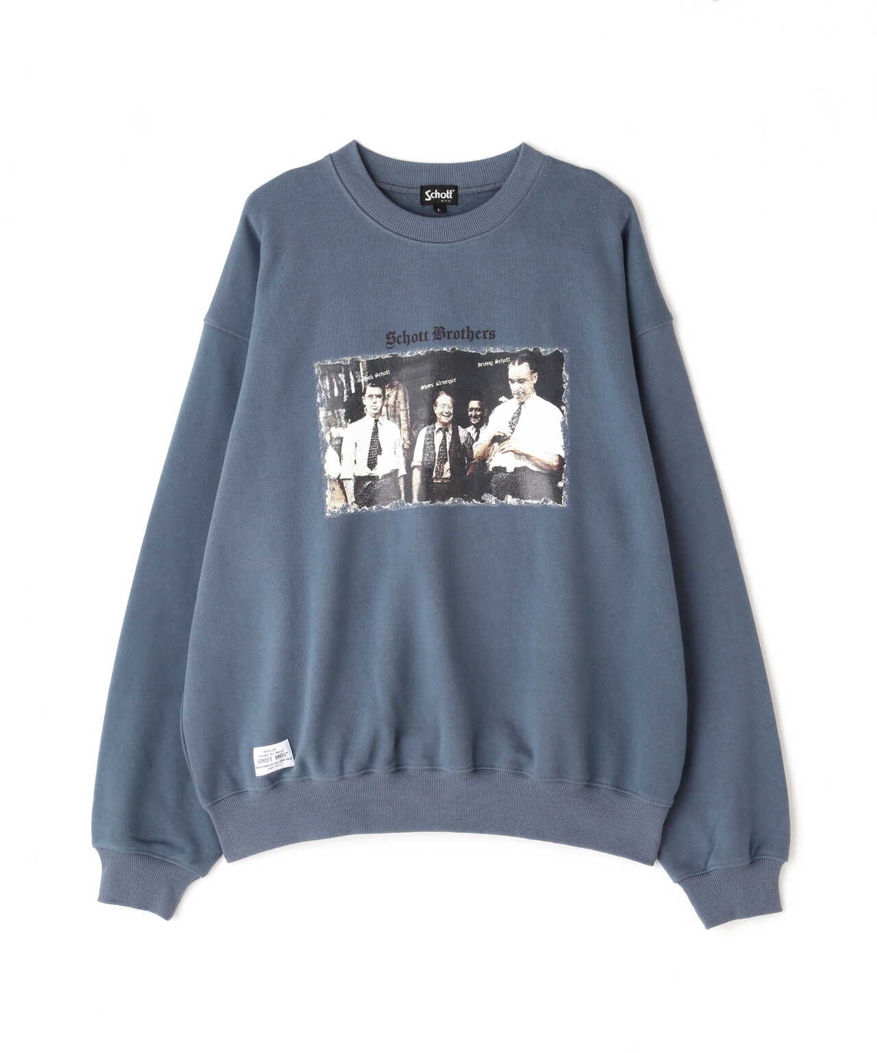 WEB LIMITED】CREW SWEAT PHOTO/クルースウェット フォト | Schott