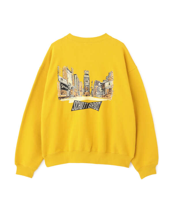 【WEB LIMITED】CREW SWEAT TIMES SQUARE/クルーネックスウェット タイムズスクエア