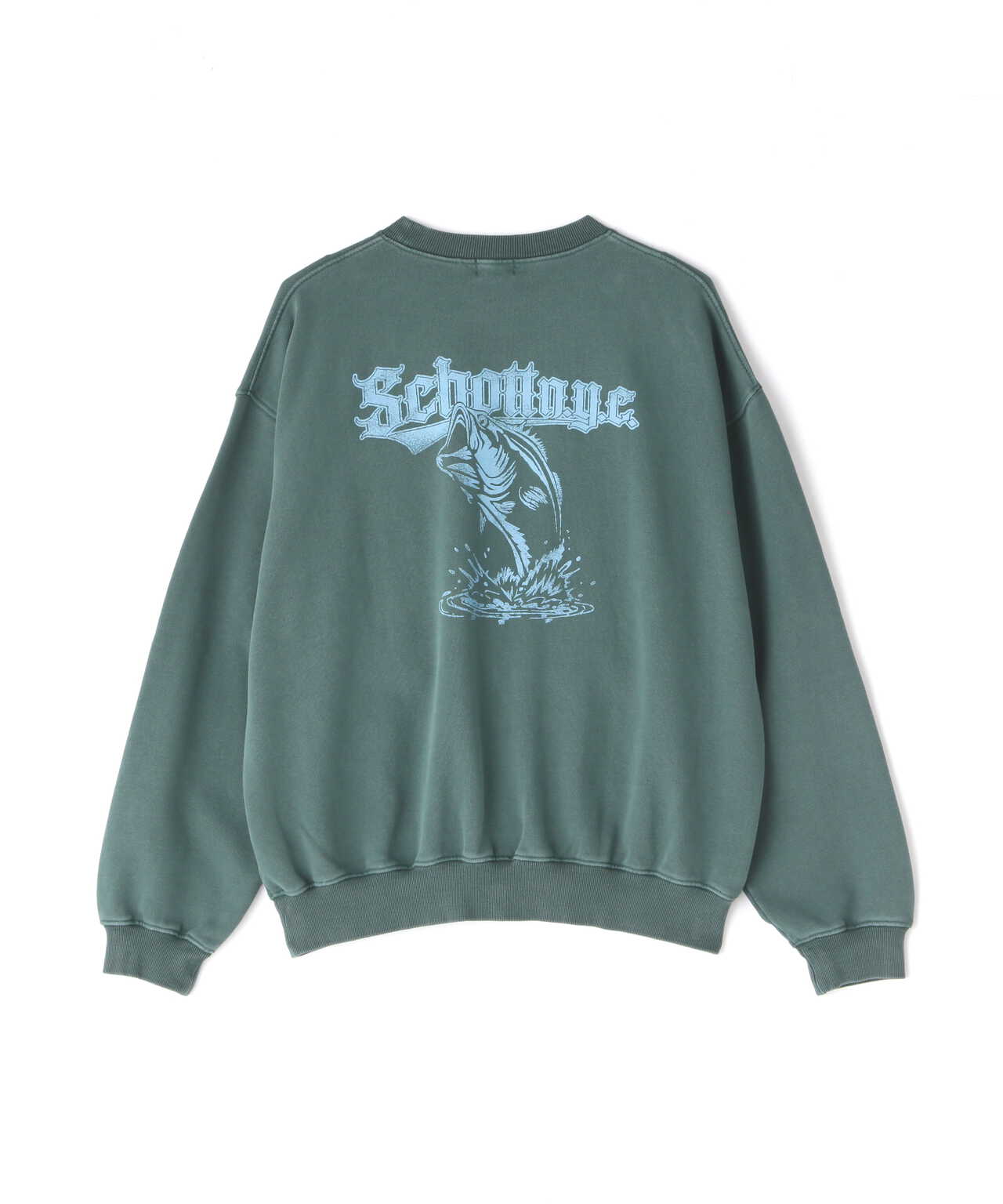 WEB LIMITED】OVERDYE CREW SWEAT SPLASHED/オーバーダイ スウェット