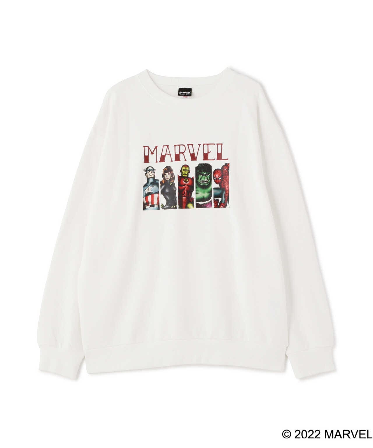 MARVEL ALIGNMENT SWEATSHIRT/マーベル アライメント スウェットシャツ