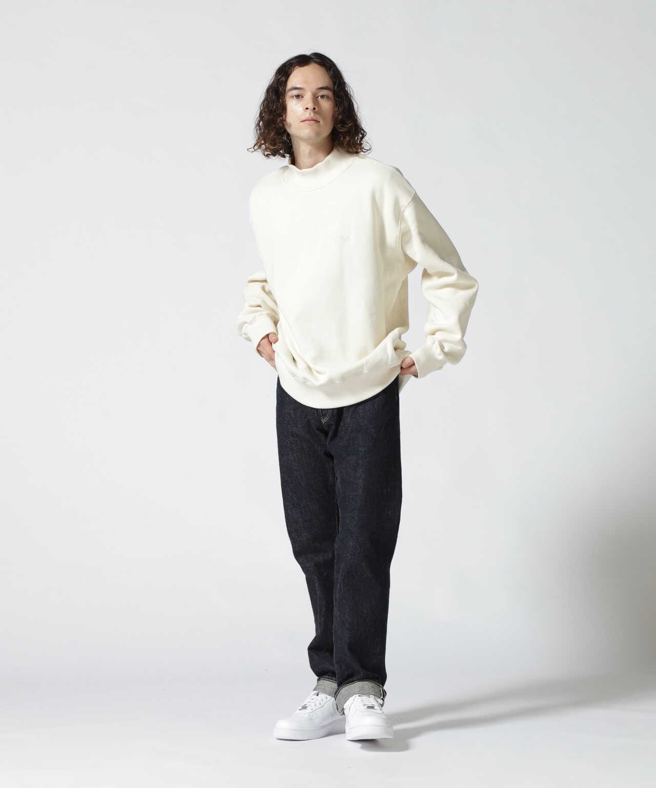 MOCK NECK SWEATSHIRT/モックネック スウェットシャツ