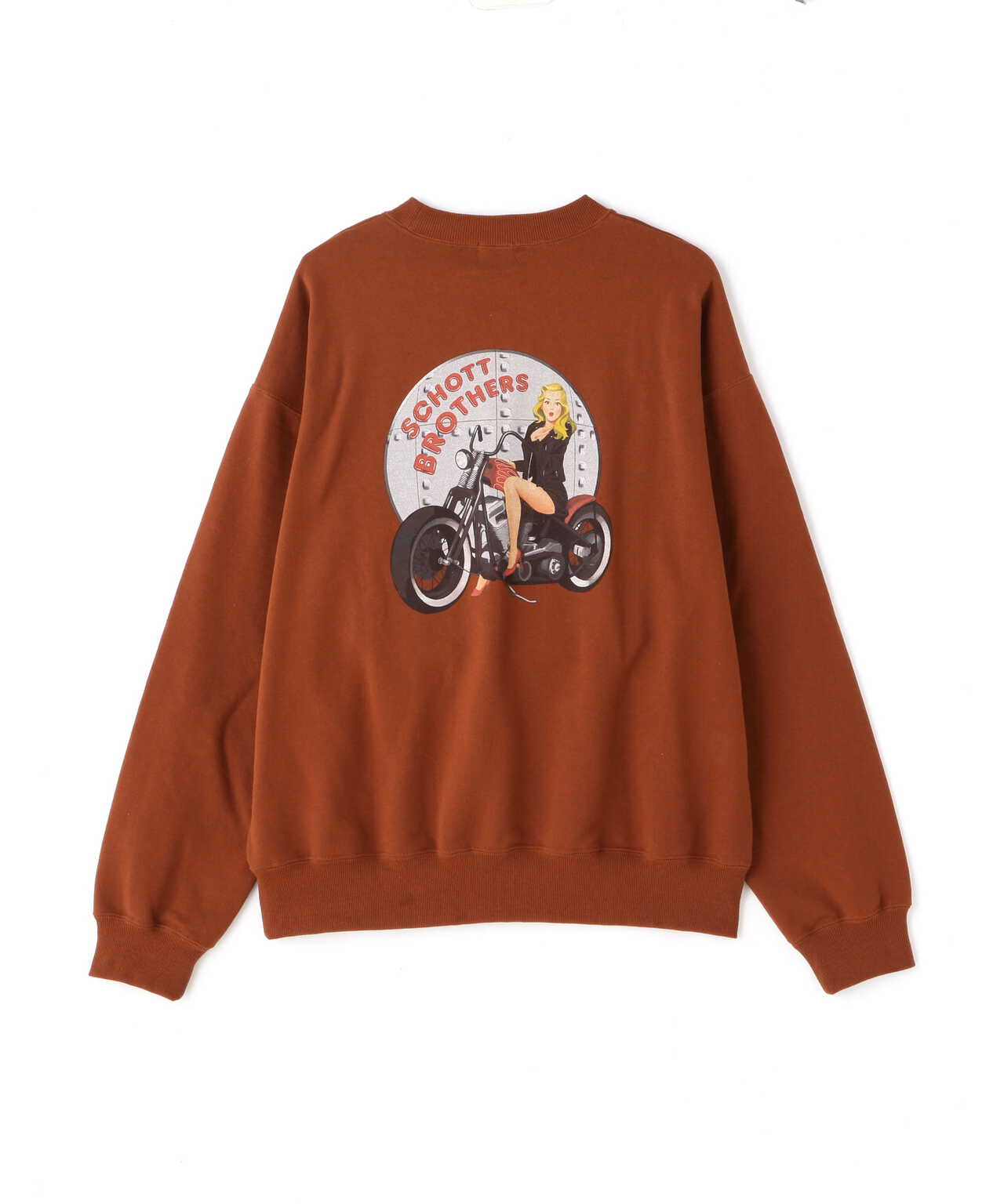 WEB LIMITED】CREW SWEAT MC PINUP/ピンナップ クルースウェット