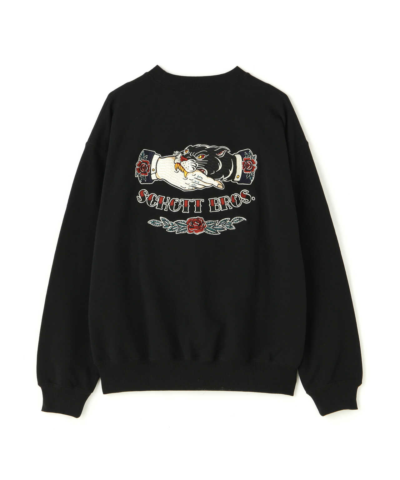 【直営店舗限定】CREWSWEAT SHAKEHAND＆PANTHER/クルースウェット シェイクハンド＆パンサー