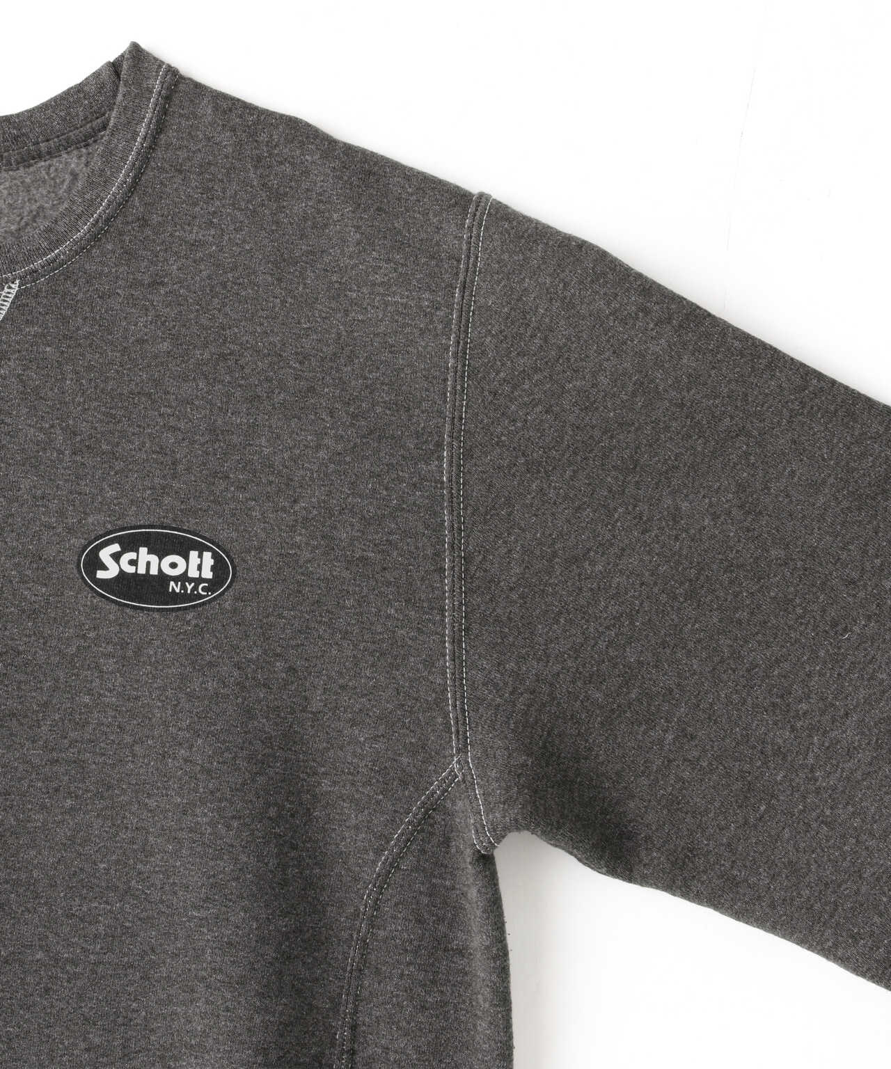 Women's】OVAL LOGO SWEAT/オーバルロゴ スウェット | Schott