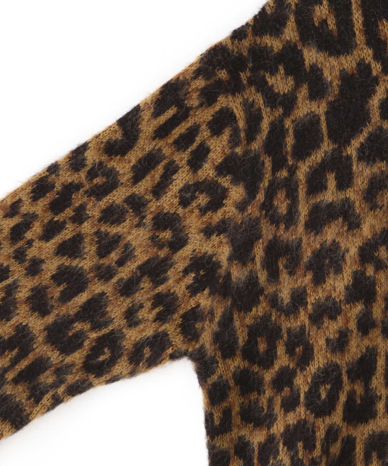 LEOPARD MOHAIR SWEATER/レオパード モヘア セーター | Schott ...