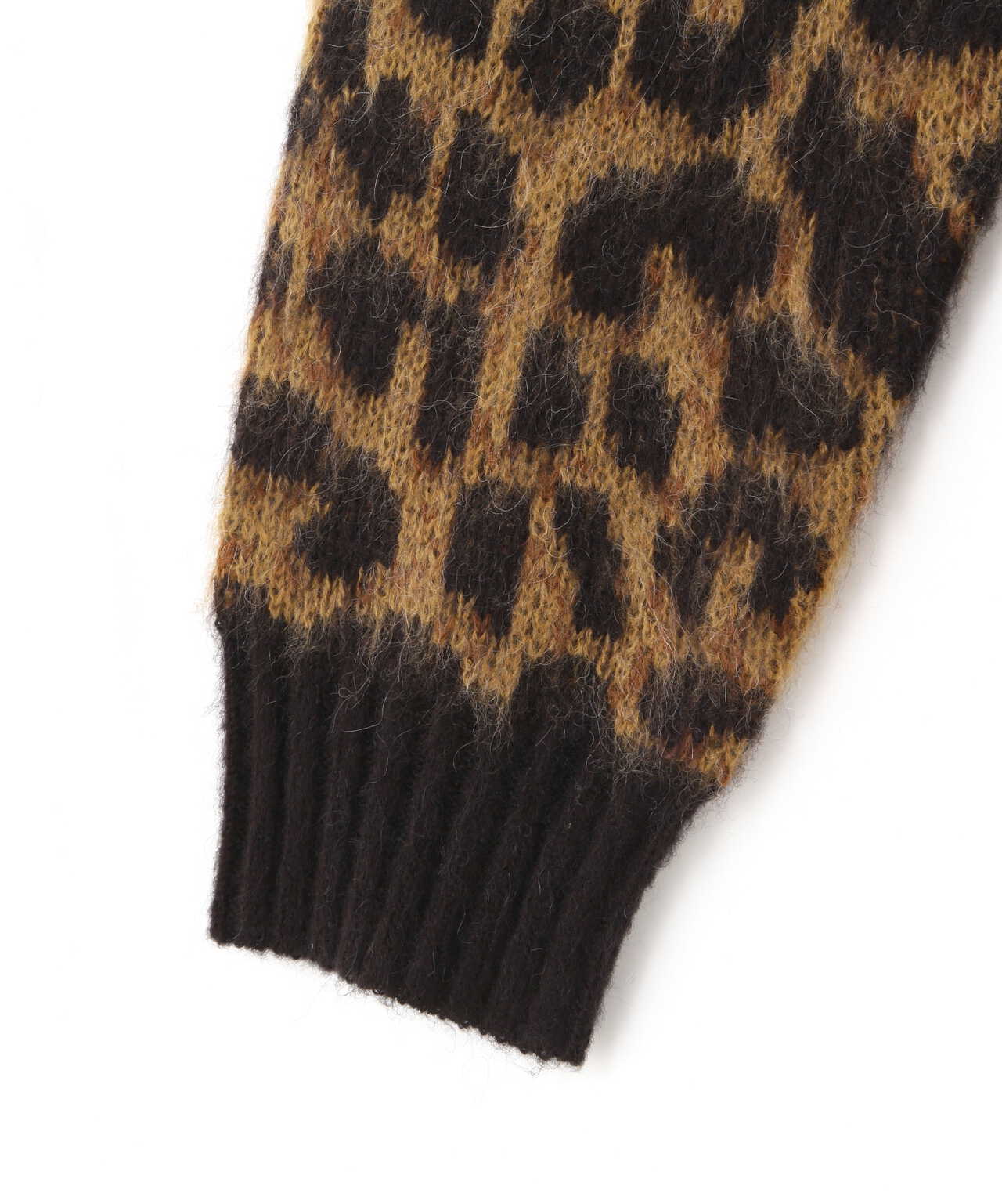 LEOPARD MOHAIR SWEATER/レオパード モヘア セーター | Schott ...