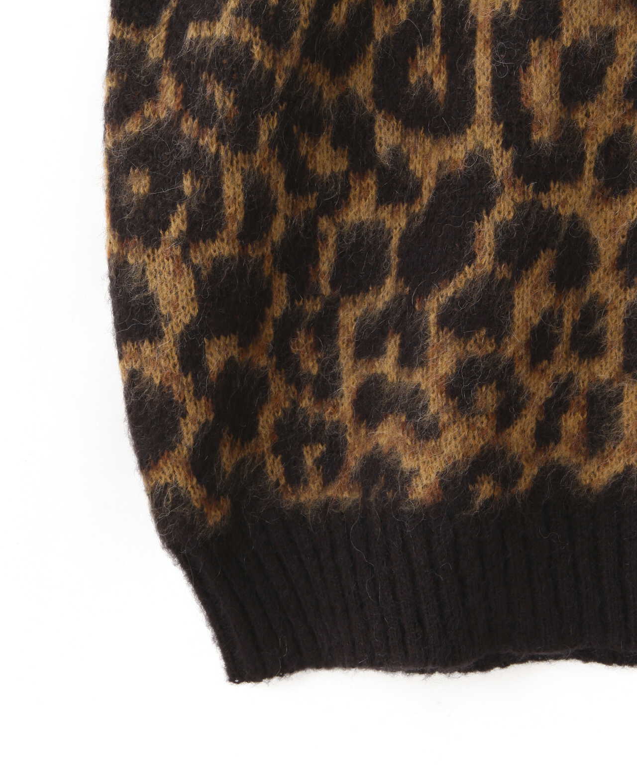 LEOPARD MOHAIR SWEATER/レオパード モヘア セーター | Schott ...