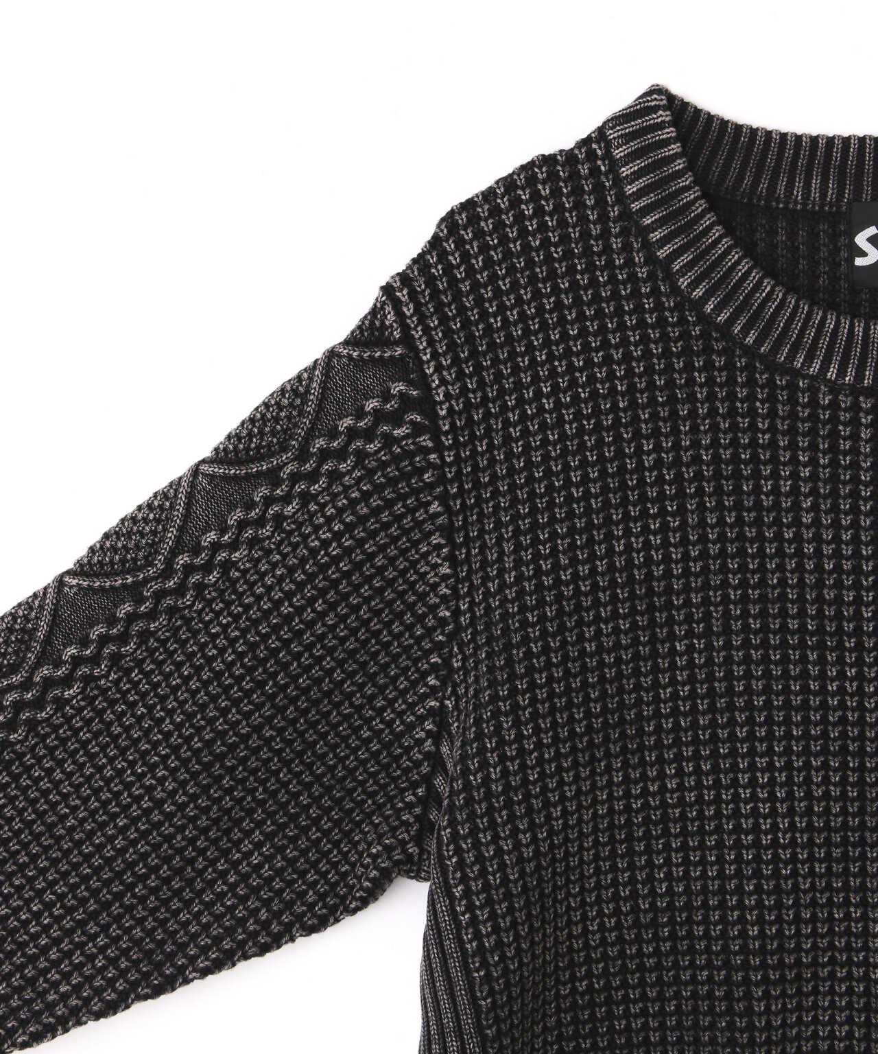 DULL COL CABLE SWEATER/ケーブルセーター