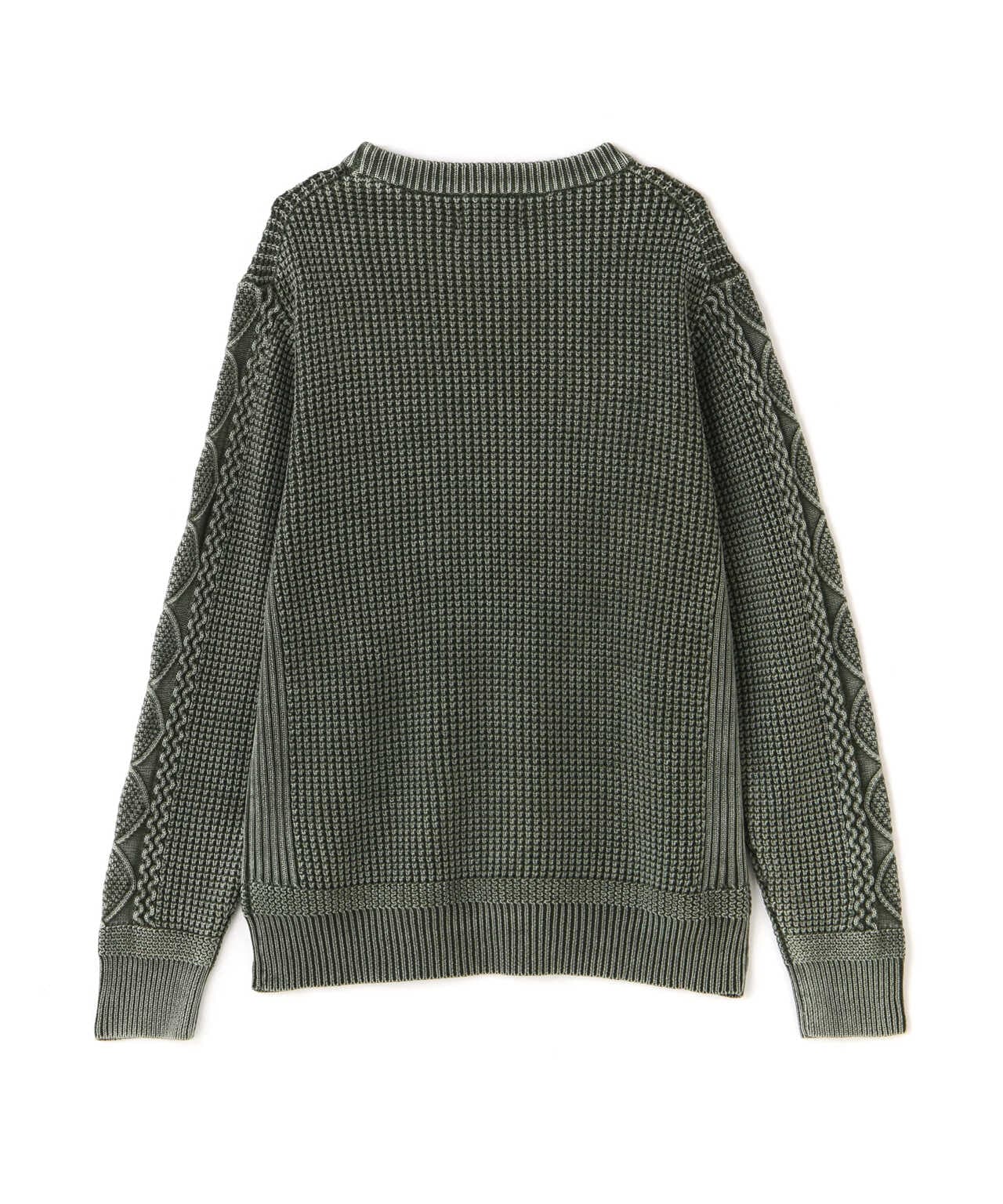 DULL COL CABLE SWEATER/ケーブルセーター